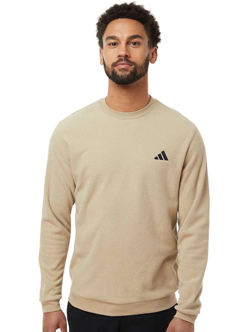 Men’s Adidas Core Sweatshirt size medium color Hemp